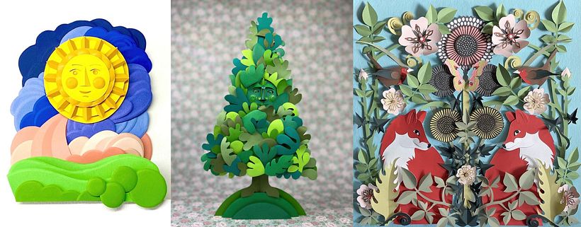 papercut artist Helen Musselwhite