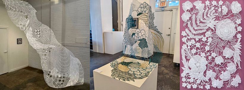 papercut artist Pippa Dyrlaga
