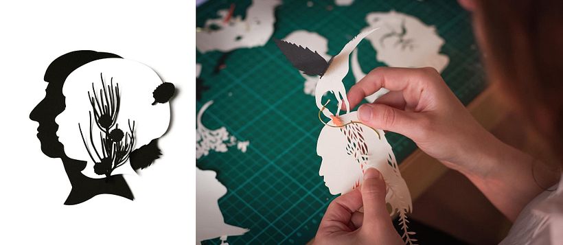 papercut artist Johanna Wilhelm