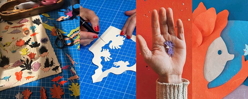 papercut artist Paz Tamburrini