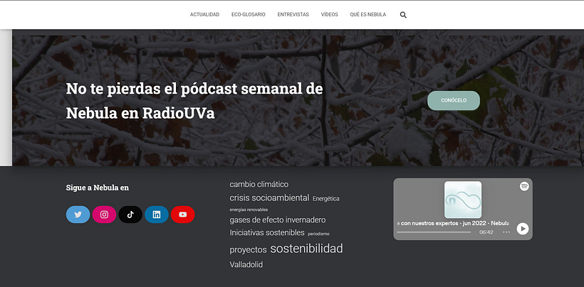 Mi proyecto del curso: Creación de una web profesional con WordPress 4