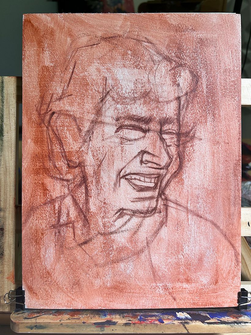 Encuadre, dibujo inicial.