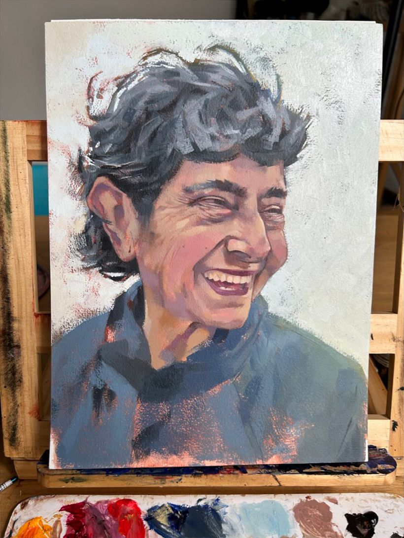 Corregido el fondo. El anterior parecía el anuncio de un asadero de pollos...