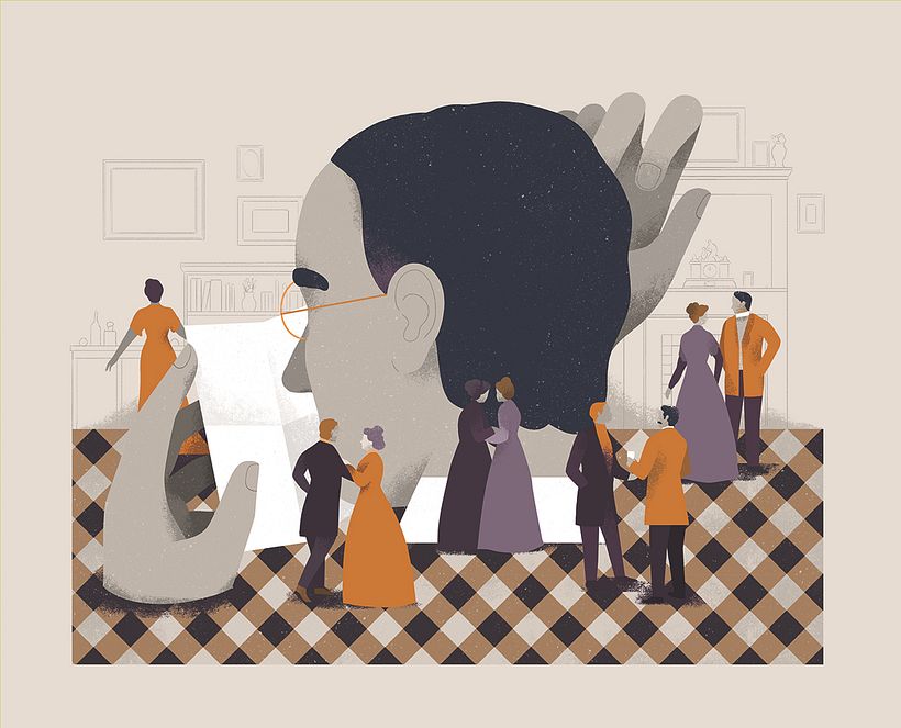 The Dead by James Joyce - Book illustrations 4