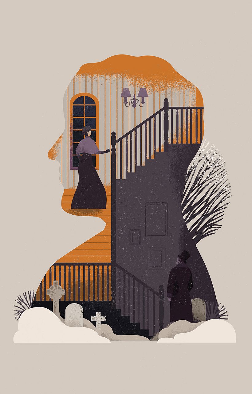 The Dead by James Joyce - Book illustrations 6