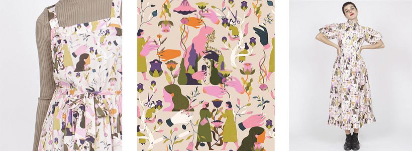 Pattern design for LCDW 7