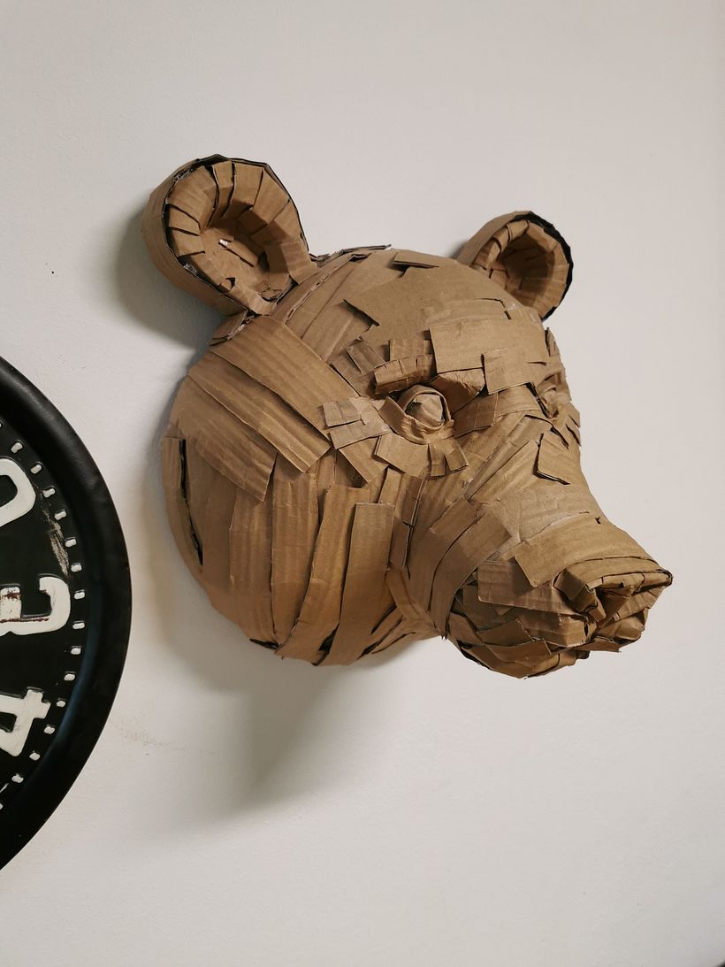 My project for course: Cardboard Sculptures for Beginners 3