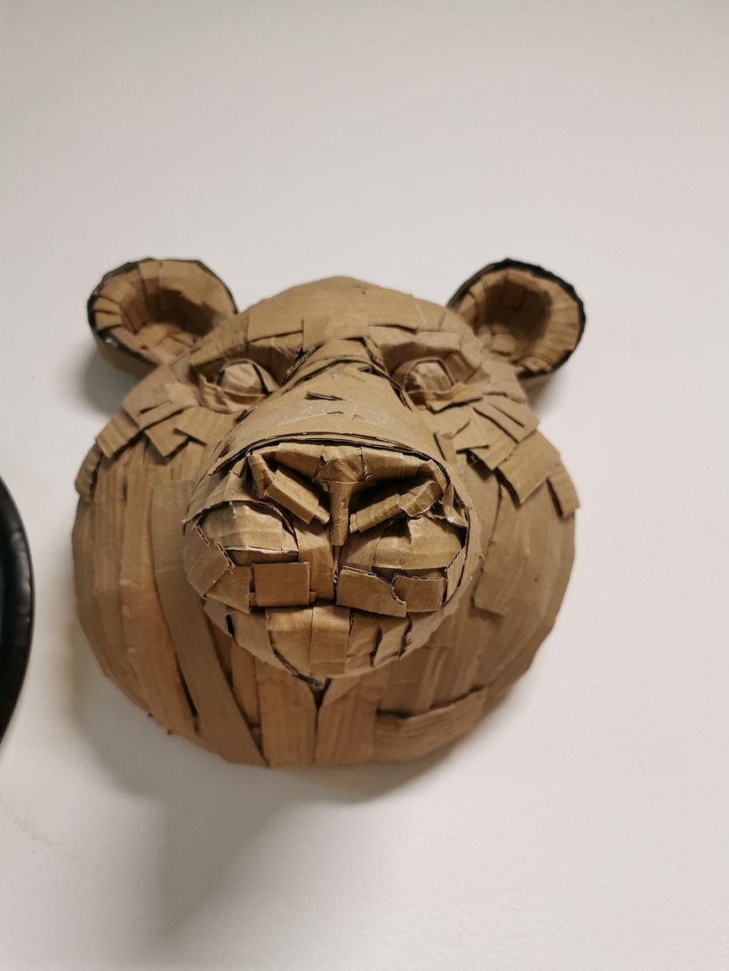 My project for course: Cardboard Sculptures for Beginners 3