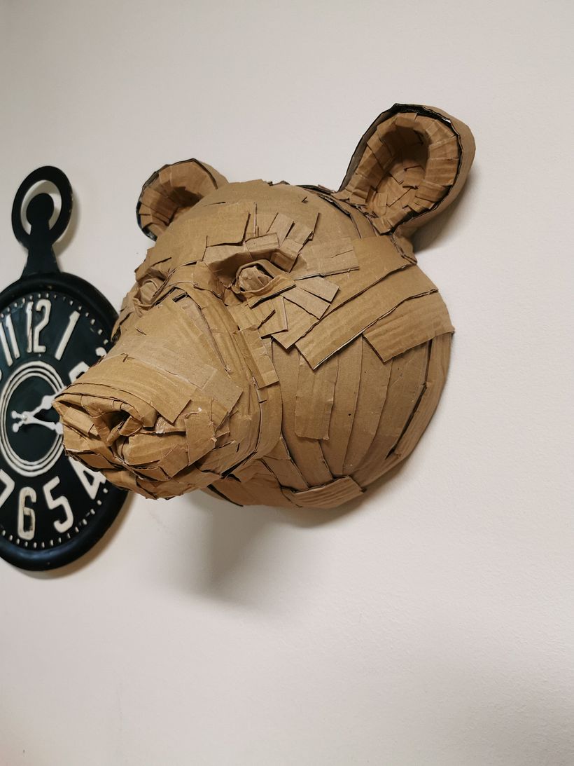 My project for course: Cardboard Sculptures for Beginners 3
