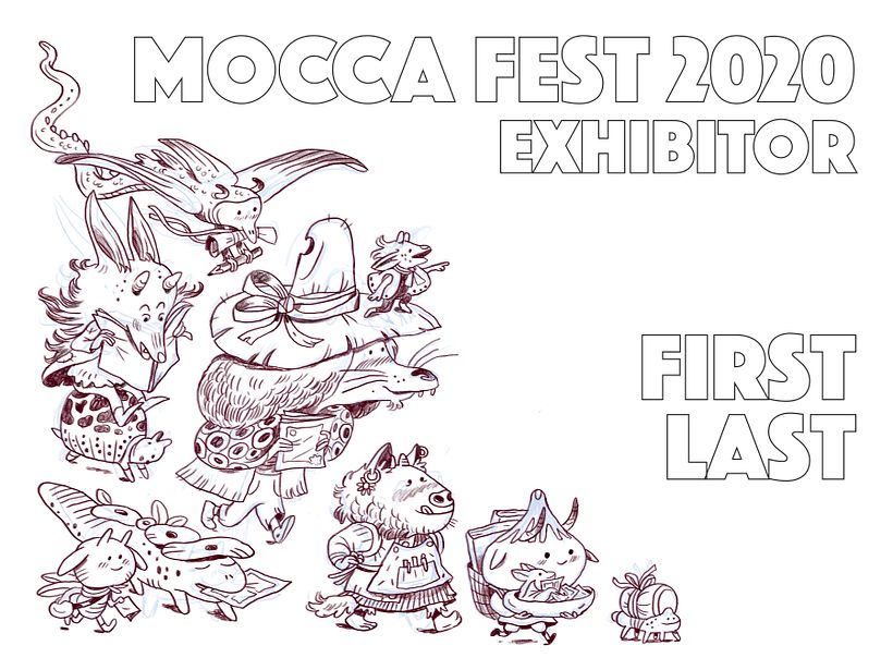 MoCCA Arts Fest 2022 Badges - Comics Parade 2