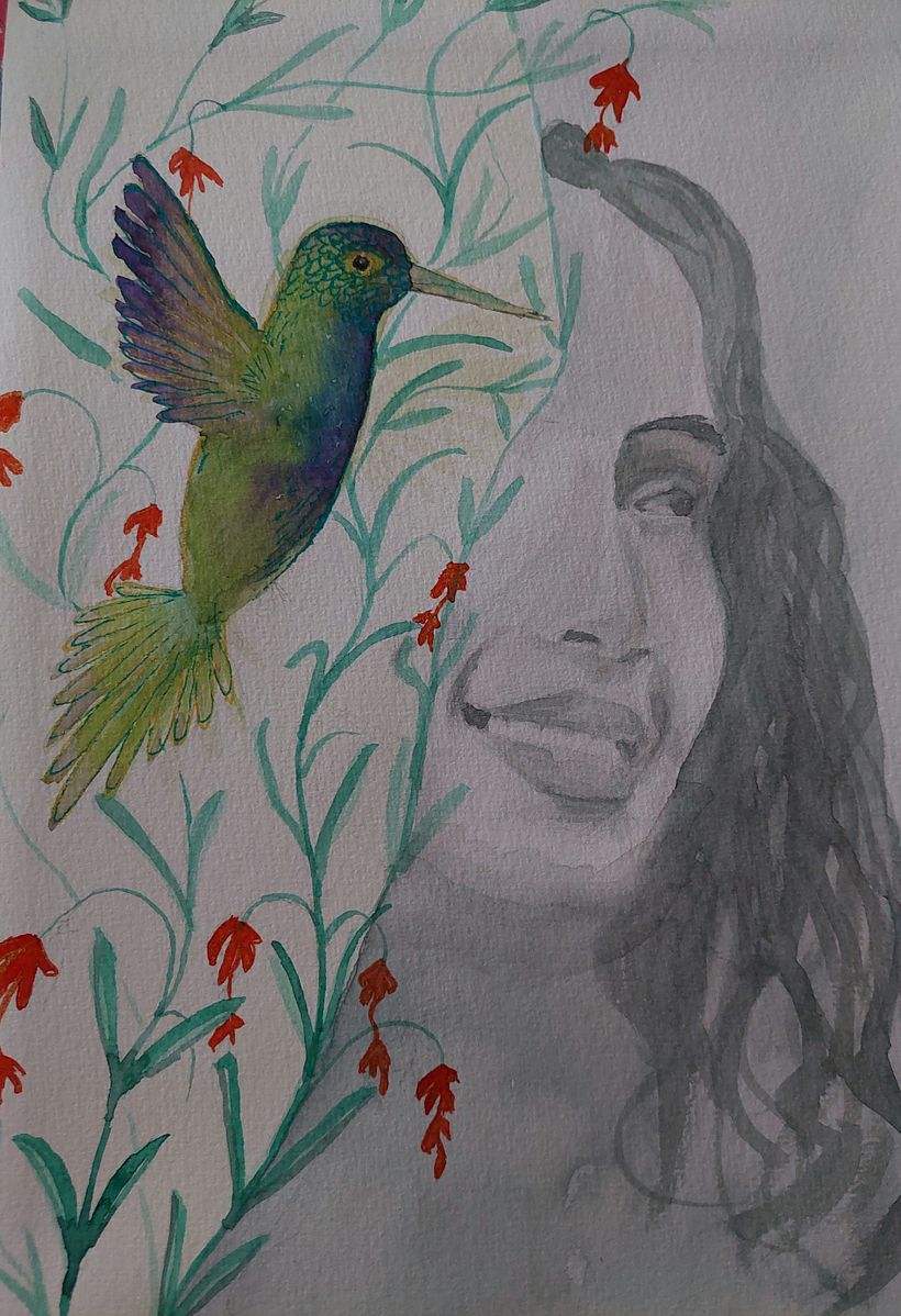 Mein Abschlussprojekt für den Kurs: Expressive Aquarellporträts  1