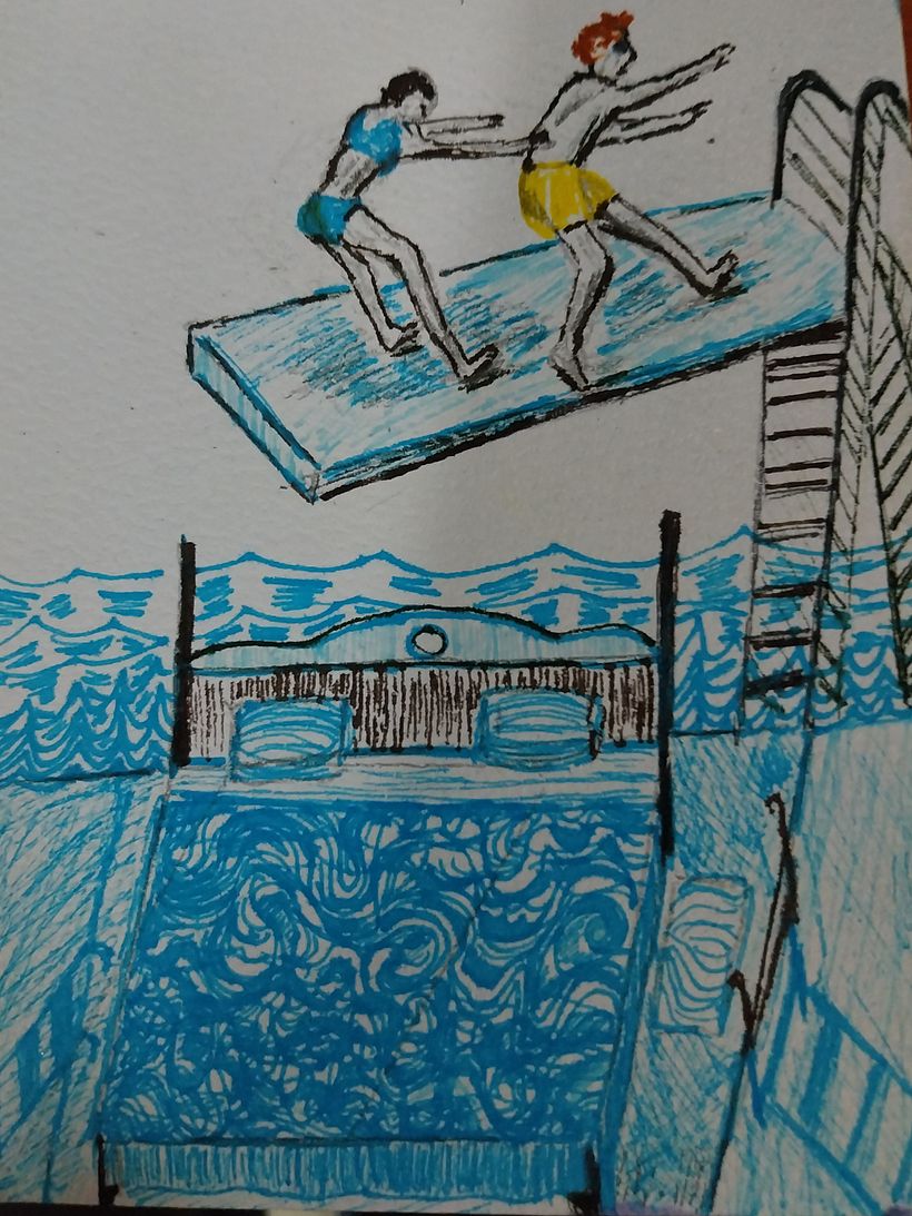 My project for course: Surrealist Illustration with Ballpoint Pen 4