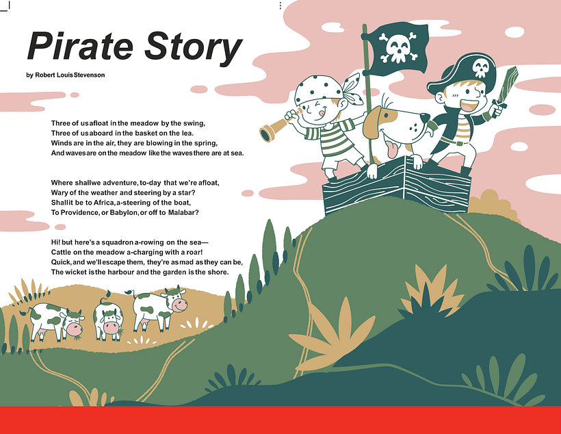 Final illustration with no texture added