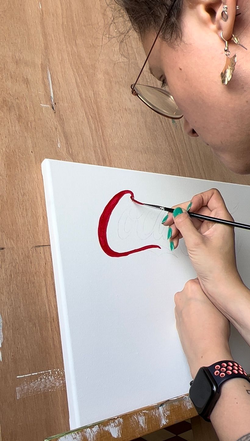 Mon projet du cours : Introduction au brush lettering - Lettering