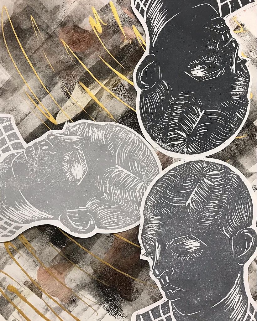 My project for course: Contemporary Printmaking with Linoleum 1