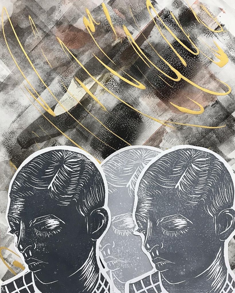 My project for course: Contemporary Printmaking with Linoleum 2