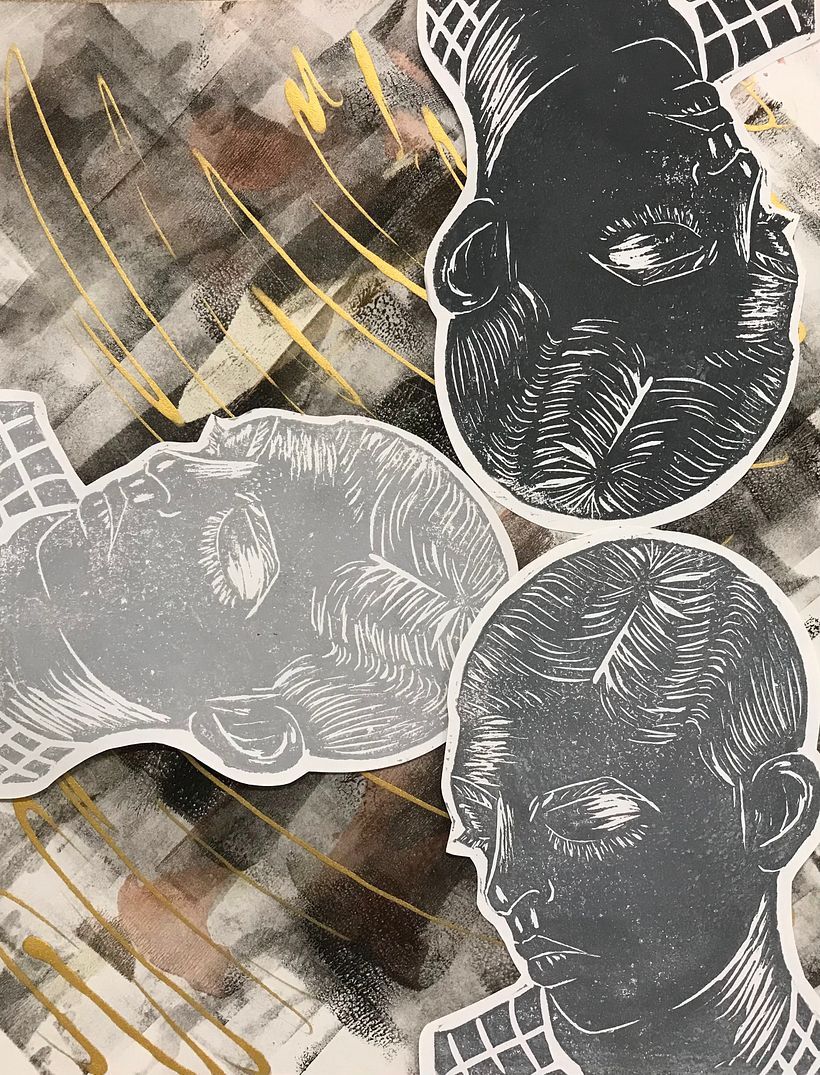 My project for course: Contemporary Printmaking with Linoleum 3