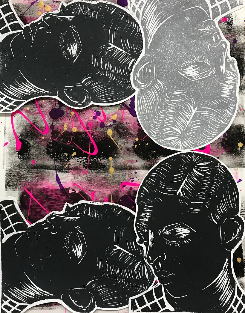 My project for course: Contemporary Printmaking with Linoleum 4
