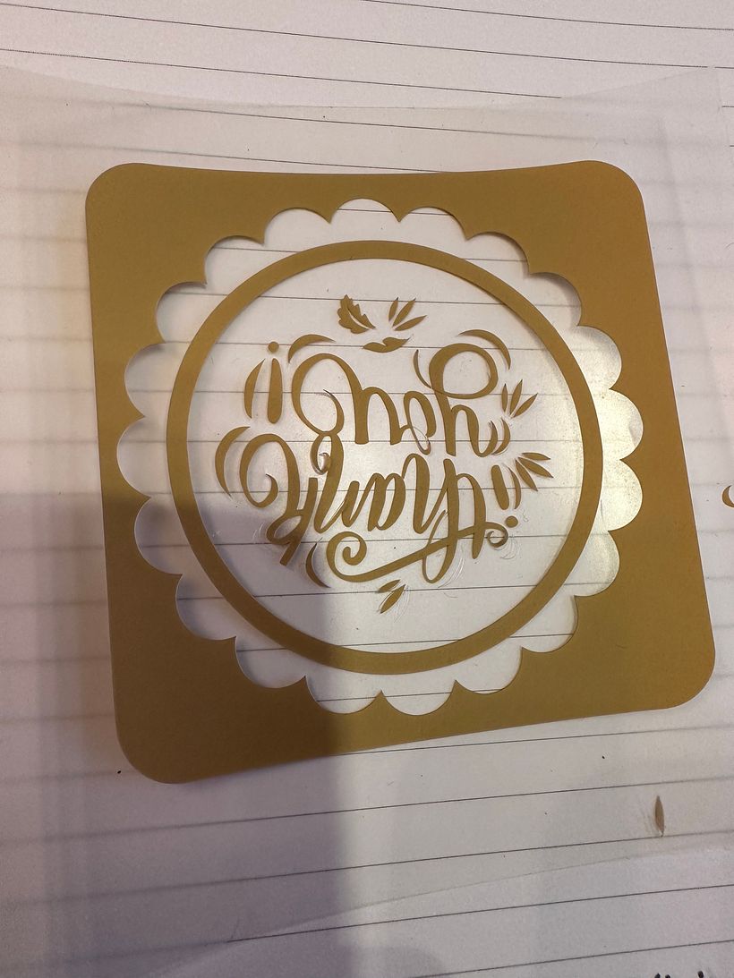 Corte de vinilo en plotter en lugar de negativo de fotolito