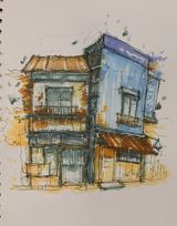 My project for course: Expressive Architectural Sketching with Colored Markers 2