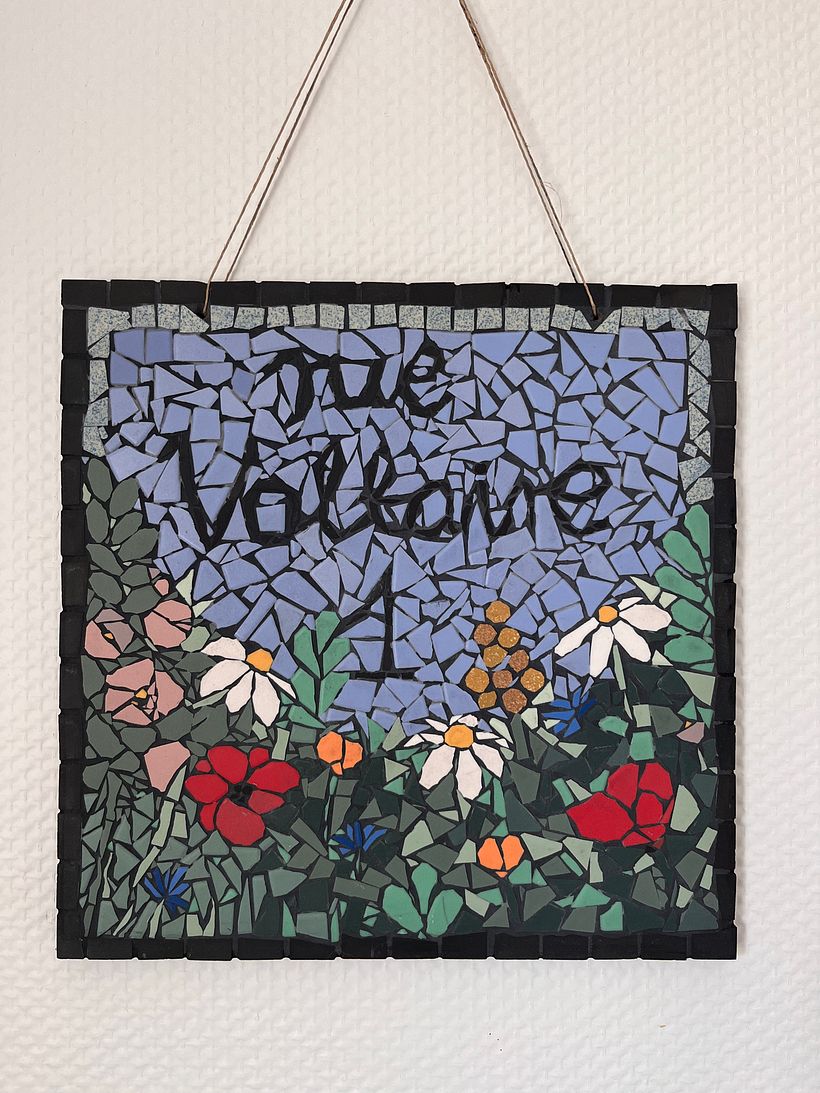 My project for course: Modern Mosaic Art: Make Floral Compositions with Tiles 1