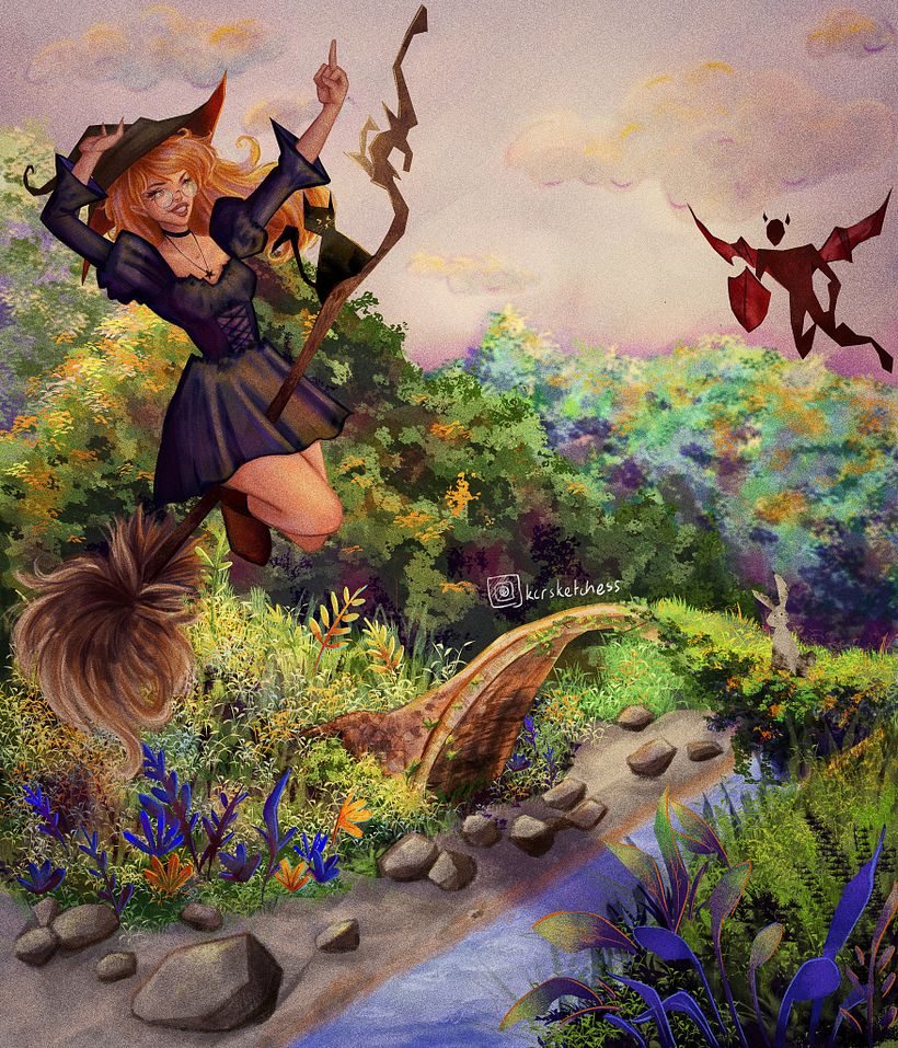 My project for course: Cinematic Digital Illustration with Photoshop 2