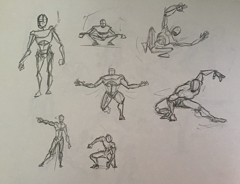 Mi proyecto del curso: Ilustración para cómics: anatomía de un superhéroe 2