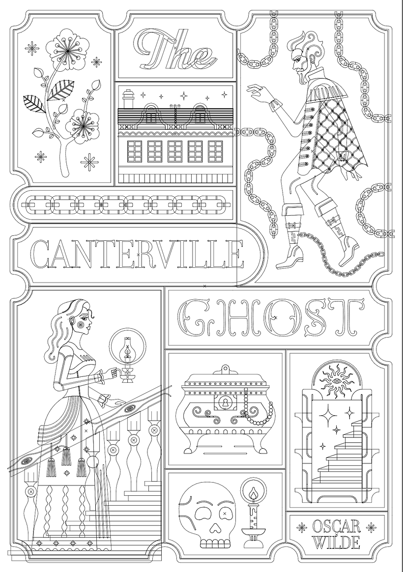 Il mio progetto del corso: Design per copertine di libri: ricrea un classico 2