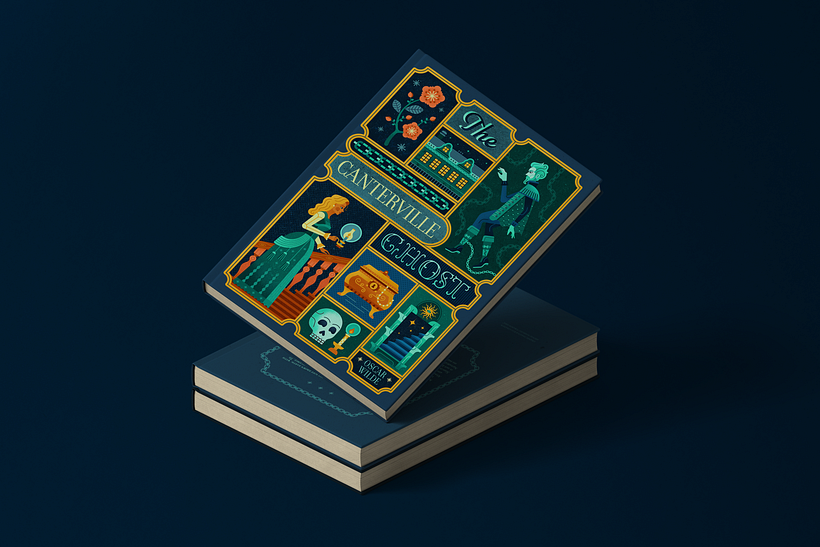 Il mio progetto del corso: Design per copertine di libri: ricrea un classico 4