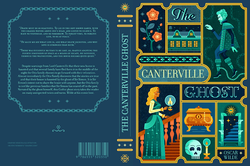 Il mio progetto del corso: Design per copertine di libri: ricrea un classico 7