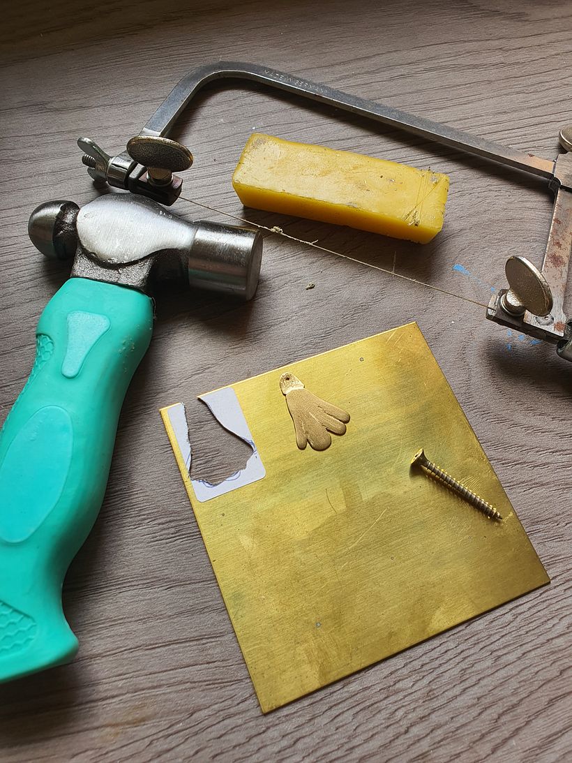 Mon projet du cours : Initiation aux techniques de création de bijoux en métal 2