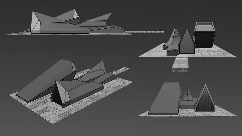 Mi proyecto del curso: Concept art: crea fotogramas clave cinemáticos de ciencia ficción 3