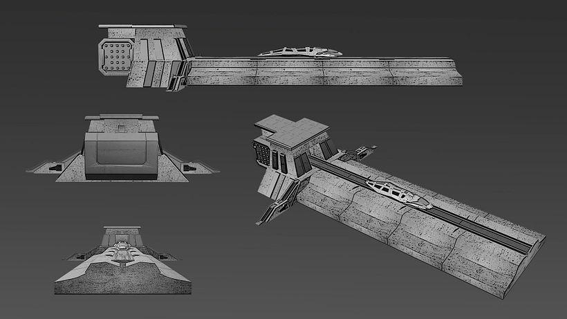 Mi proyecto del curso: Concept art: crea fotogramas clave cinemáticos de ciencia ficción 4