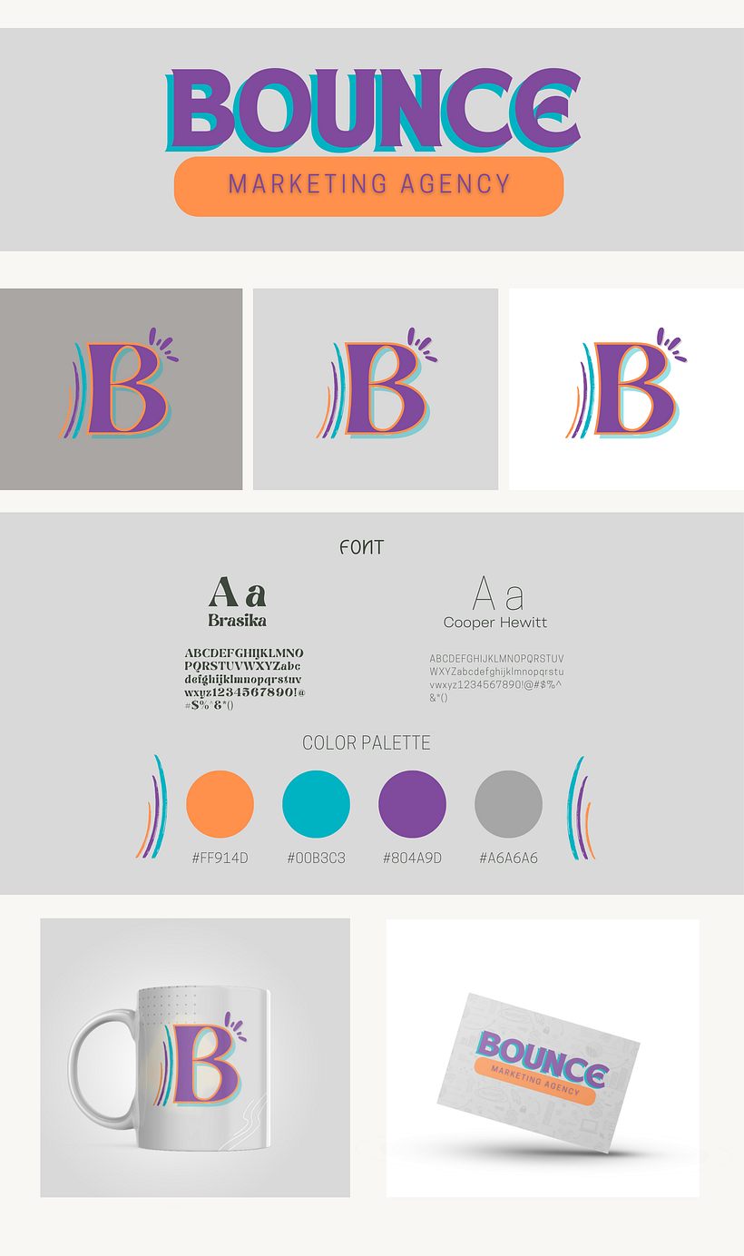 Brand Board da minha agência