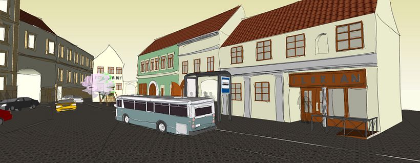 My project for course: Drawing and Modeling Urban Spaces with AutoCAD and SketchUp 11