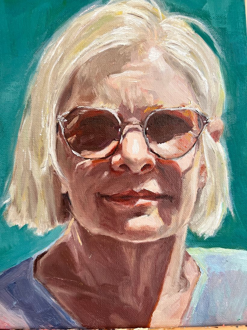 My project for course: Portrait Painting with Oil: Explore Light and Shade 1