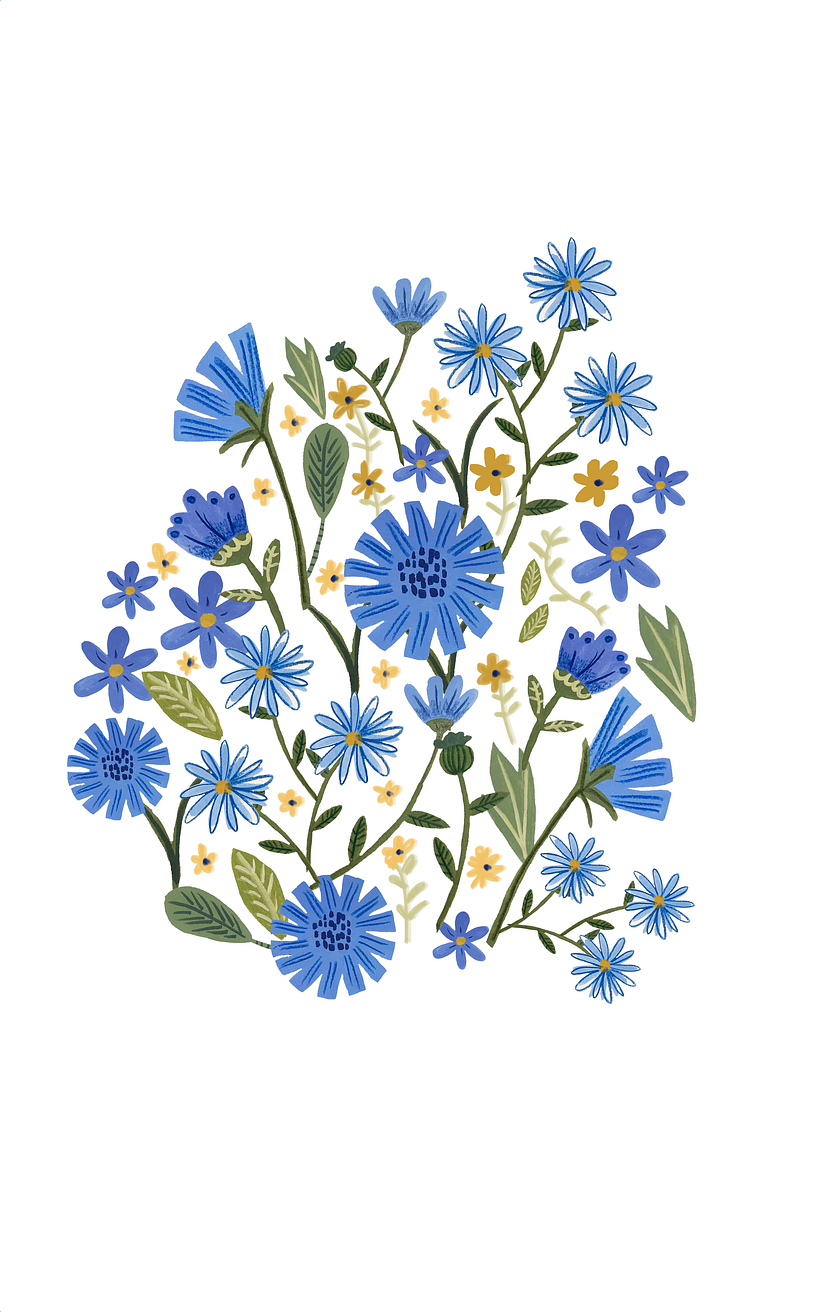 Mi proyecto del curso: Ilustración y diseño de patrones florales 5