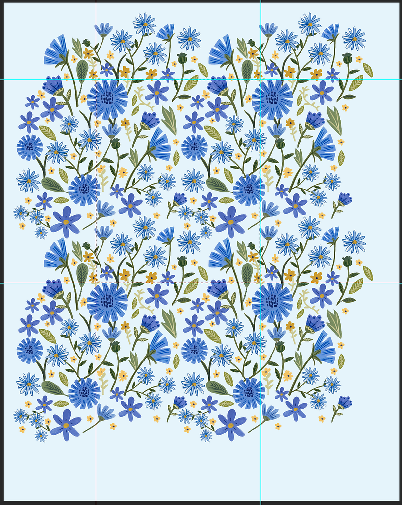 Mi proyecto del curso: Ilustración y diseño de patrones florales 6