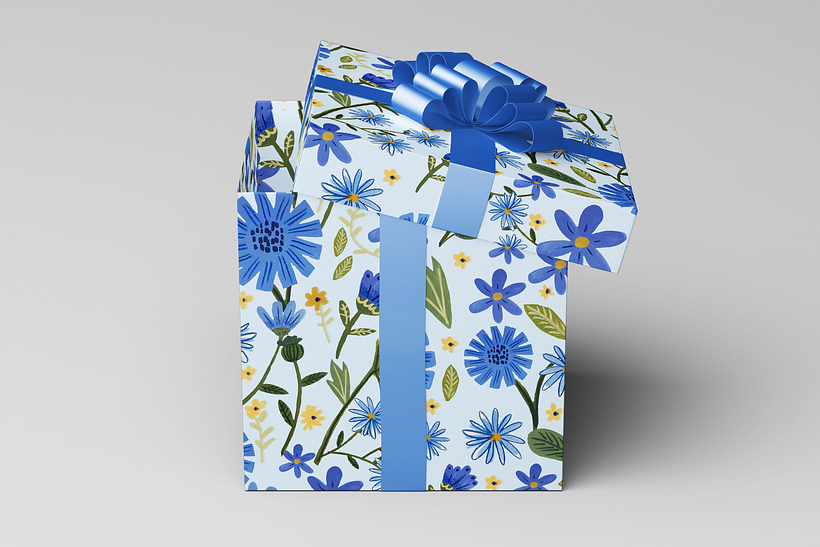 Mi proyecto del curso: Ilustración y diseño de patrones florales 7