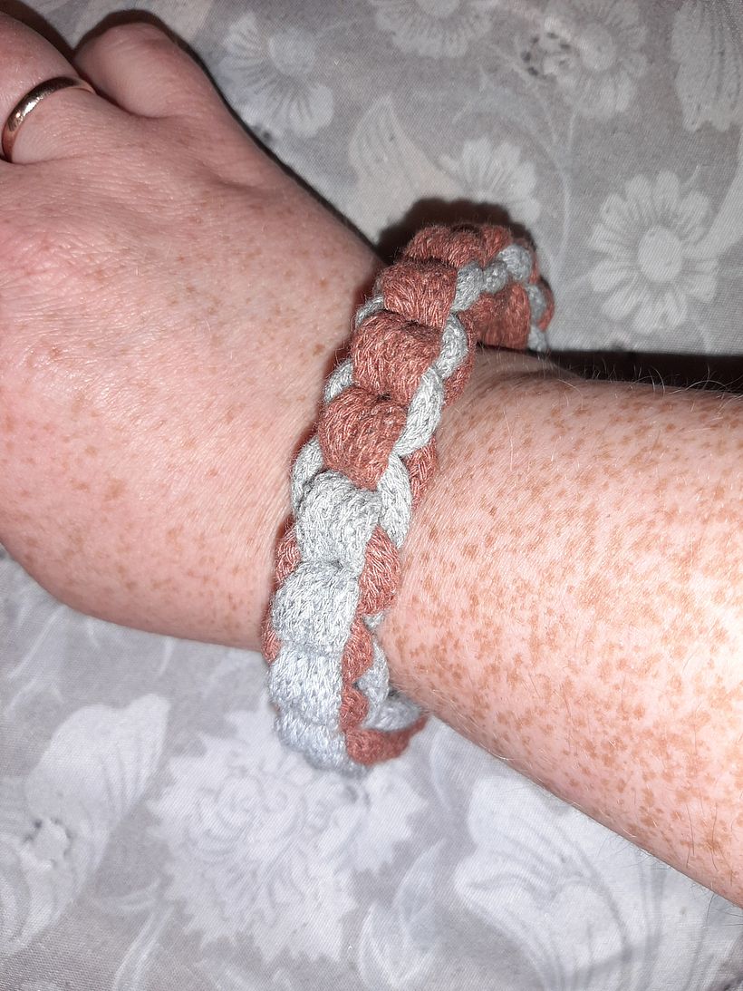 My project for course: Rope Jewelry for Beginners: Make Your Own Necklaces - Artesanía