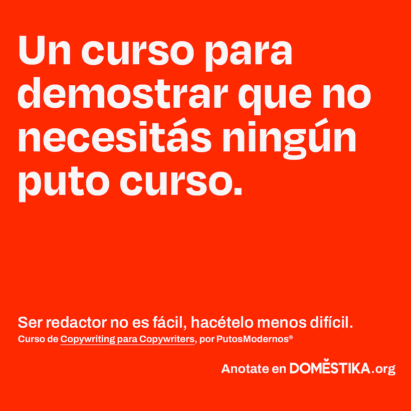 Proyecto del curso: Copywriting para copywriters 3