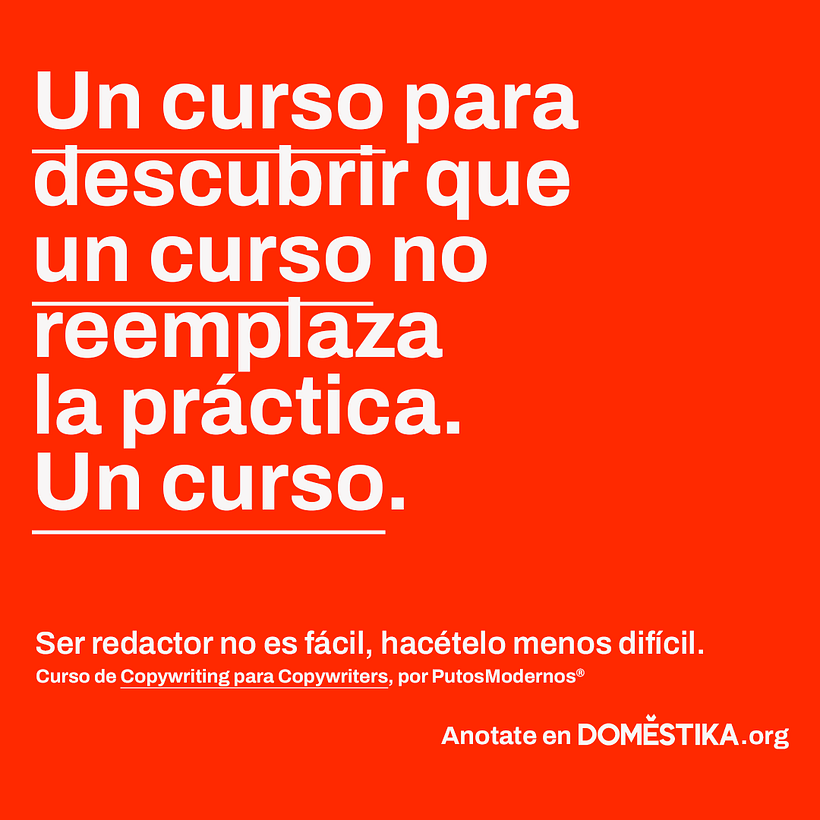 Proyecto del curso: Copywriting para copywriters 5