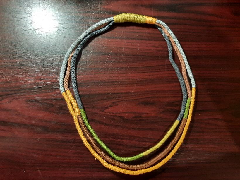 My project for course: Rope Jewelry for Beginners: Make Your Own Necklaces - Artesanía