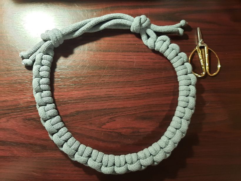 My project for course: Rope Jewelry for Beginners: Make Your Own Necklaces - Artesanía