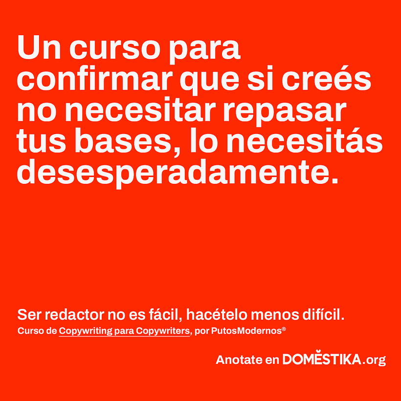 Proyecto del curso: Copywriting para copywriters 4
