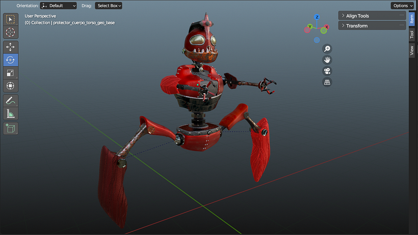 Mi proyecto del curso: Introducción al diseño y modelado 3D con Blender 4