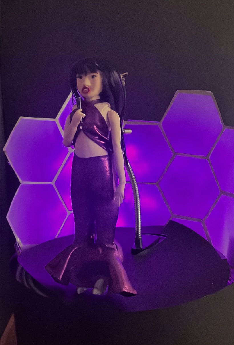 Proyecto marioneta “Selena”   @adeenagrubb 13