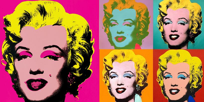 Marilyn Monroe, por Andy Warhol