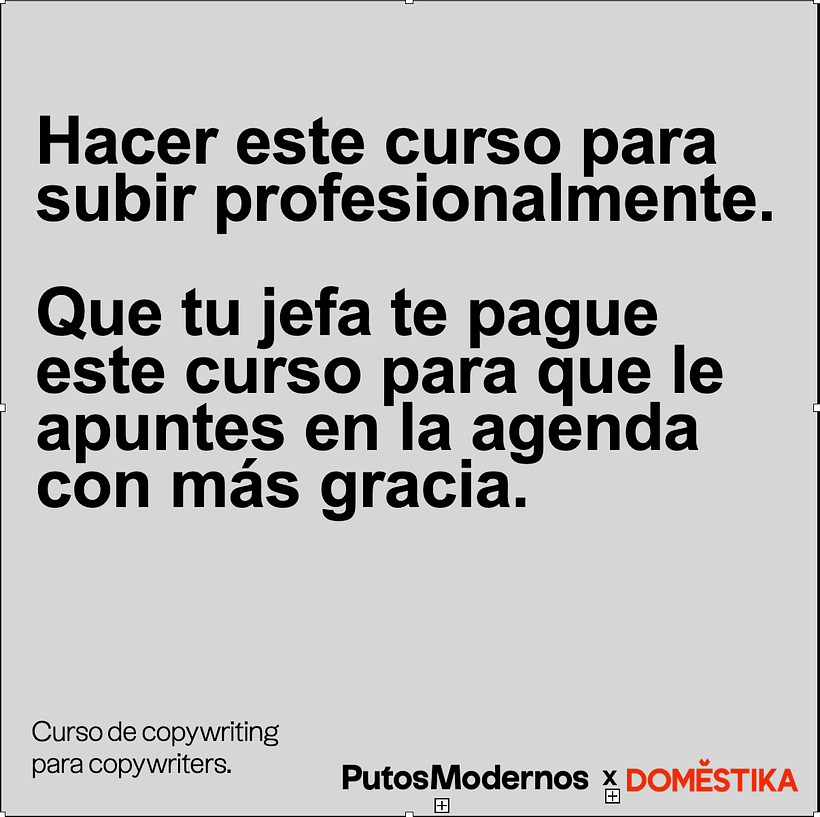 Mi proyecto del curso: Copywriting para copywriters 4