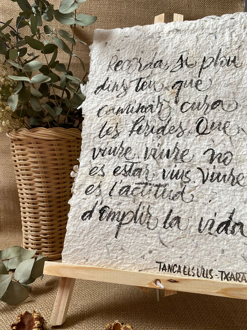 Mi proyecto del curso: Caligrafía itálica con brush pen 1